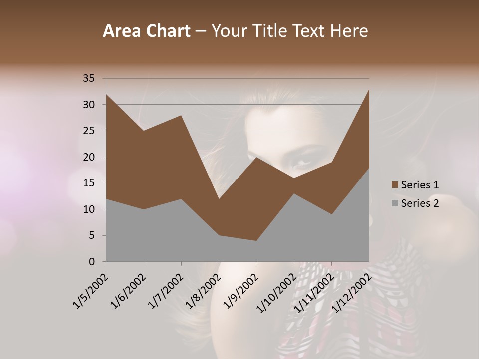 Pretty Party Female PowerPoint Template