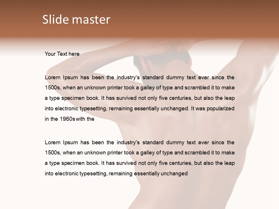 Health Healthy Body PowerPoint Template