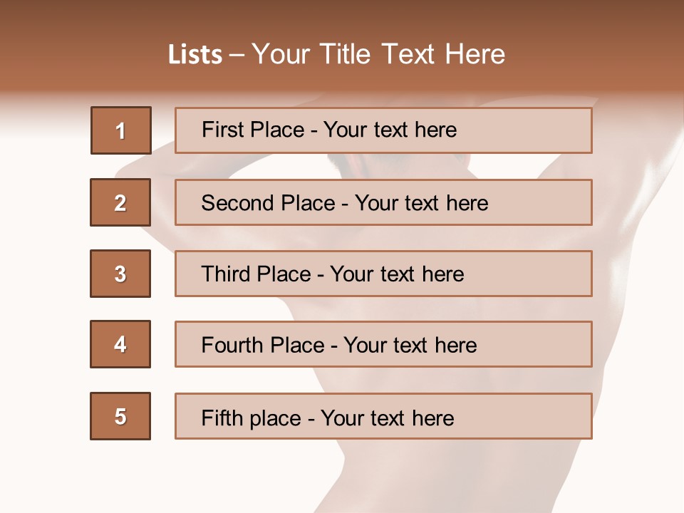 Health Healthy Body PowerPoint Template