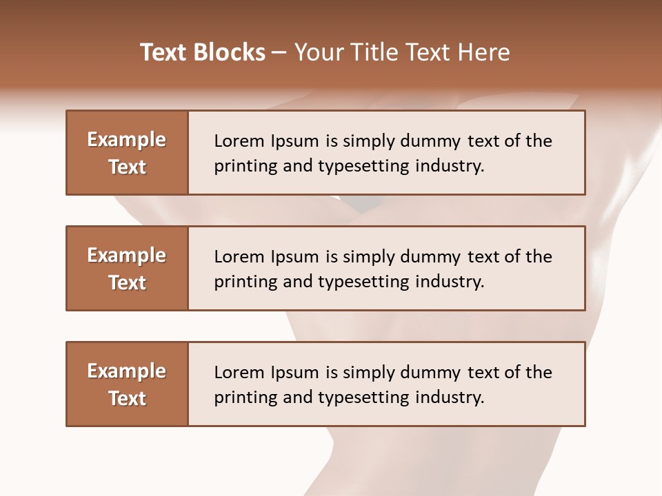 Health Healthy Body PowerPoint Template