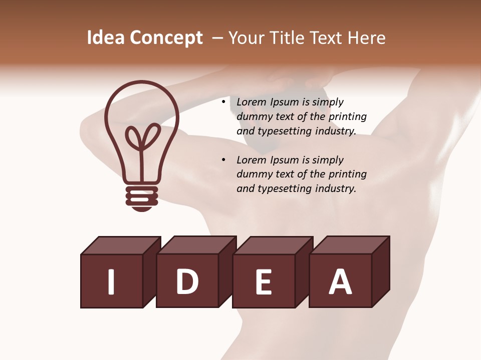 Health Healthy Body PowerPoint Template