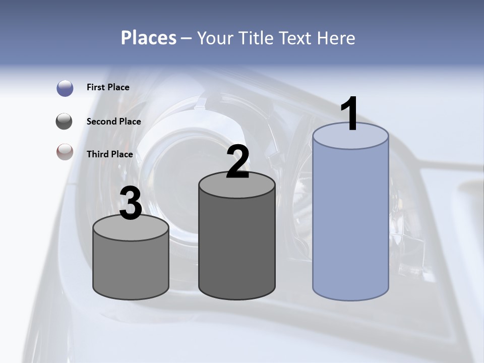 Light Vehicle Outdoors PowerPoint Template