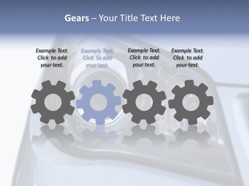 Light Vehicle Outdoors PowerPoint Template