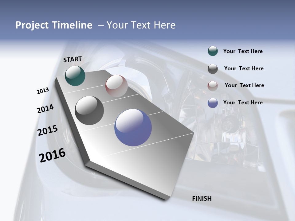 Light Vehicle Outdoors PowerPoint Template