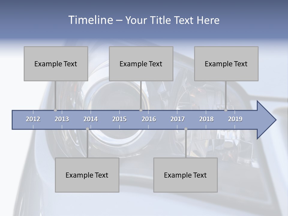Light Vehicle Outdoors PowerPoint Template