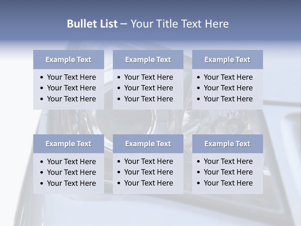 Light Vehicle Outdoors PowerPoint Template