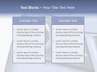 Light Vehicle Outdoors PowerPoint Template