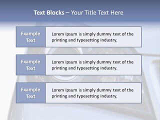 Light Vehicle Outdoors PowerPoint Template