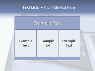 Light Vehicle Outdoors PowerPoint Template