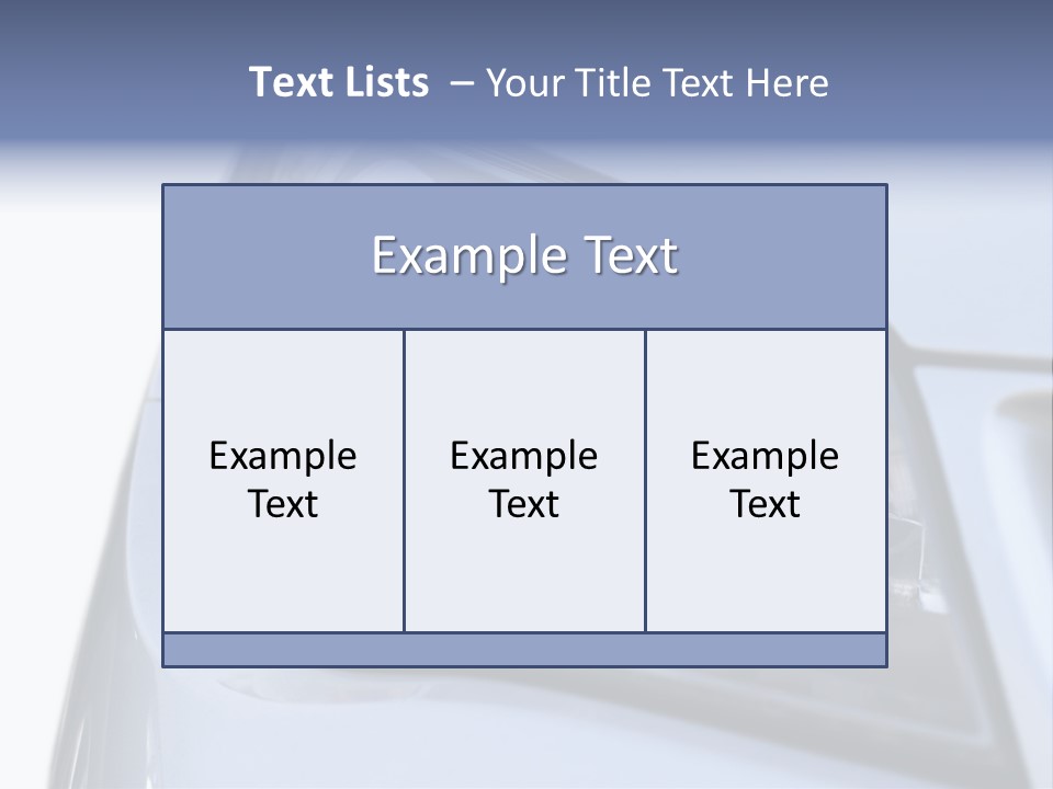 Light Vehicle Outdoors PowerPoint Template