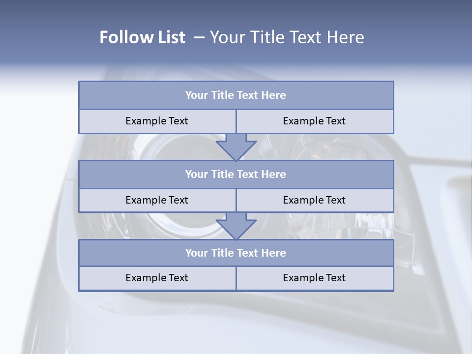 Light Vehicle Outdoors PowerPoint Template