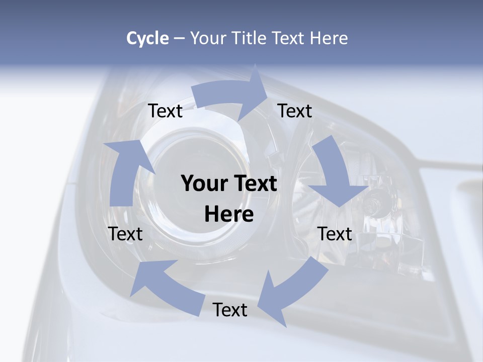 Light Vehicle Outdoors PowerPoint Template