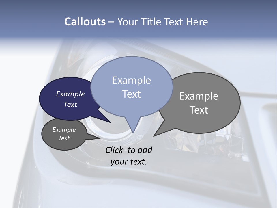 Light Vehicle Outdoors PowerPoint Template