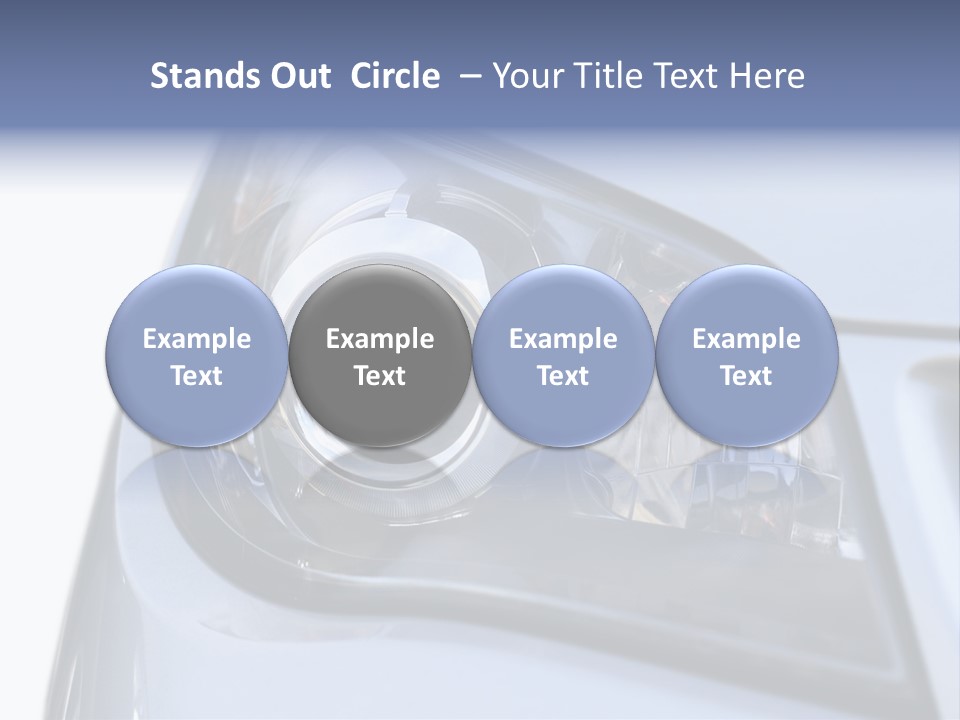 Light Vehicle Outdoors PowerPoint Template