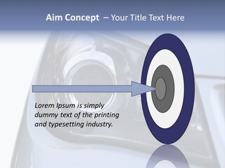 Light Vehicle Outdoors PowerPoint Template