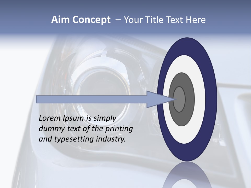 Light Vehicle Outdoors PowerPoint Template