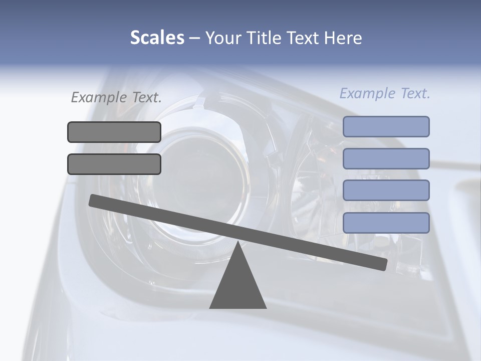 Light Vehicle Outdoors PowerPoint Template