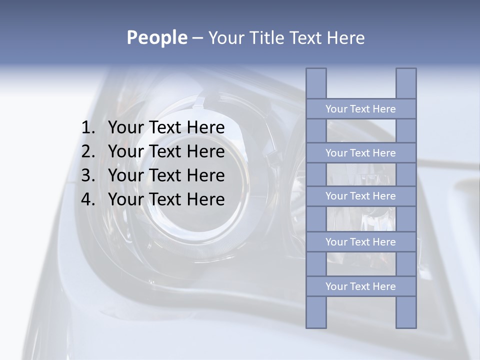 Light Vehicle Outdoors PowerPoint Template