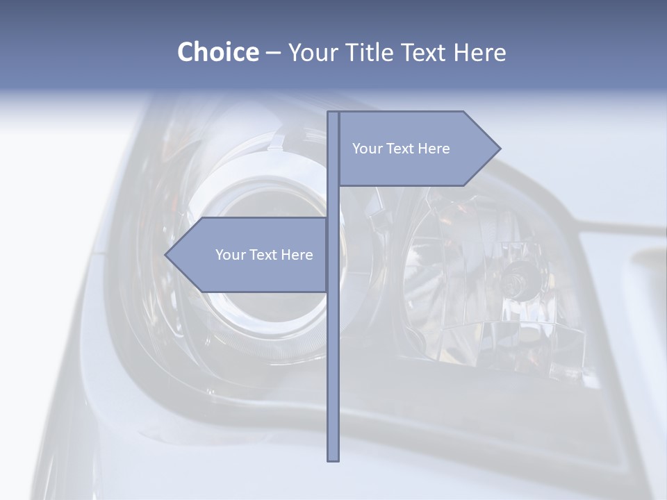 Light Vehicle Outdoors PowerPoint Template