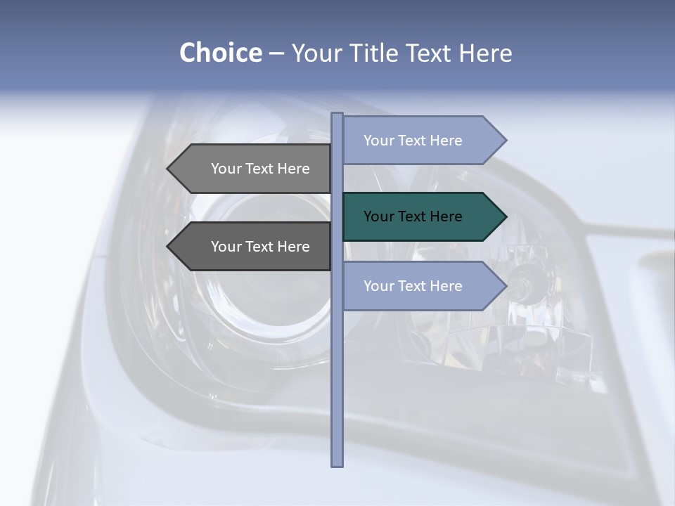 Light Vehicle Outdoors PowerPoint Template