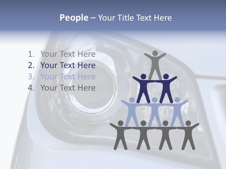 Light Vehicle Outdoors PowerPoint Template