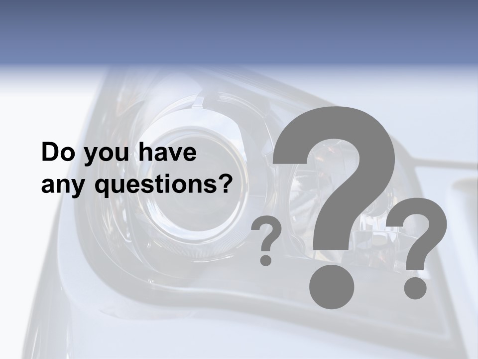 Light Vehicle Outdoors PowerPoint Template