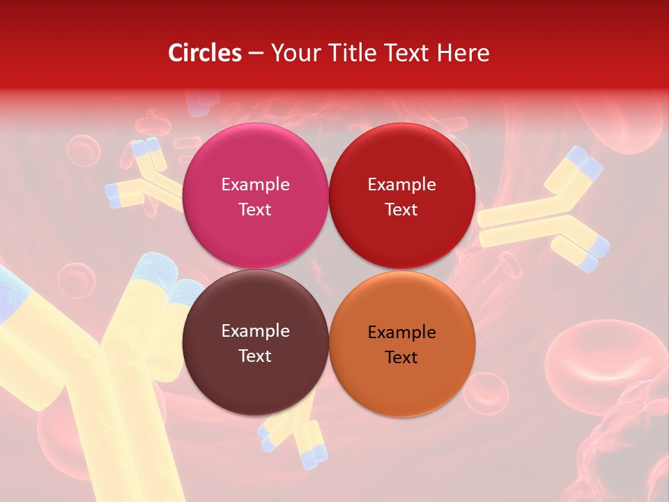 Science Virus Immune PowerPoint Template