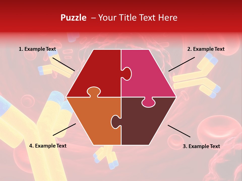 Science Virus Immune PowerPoint Template