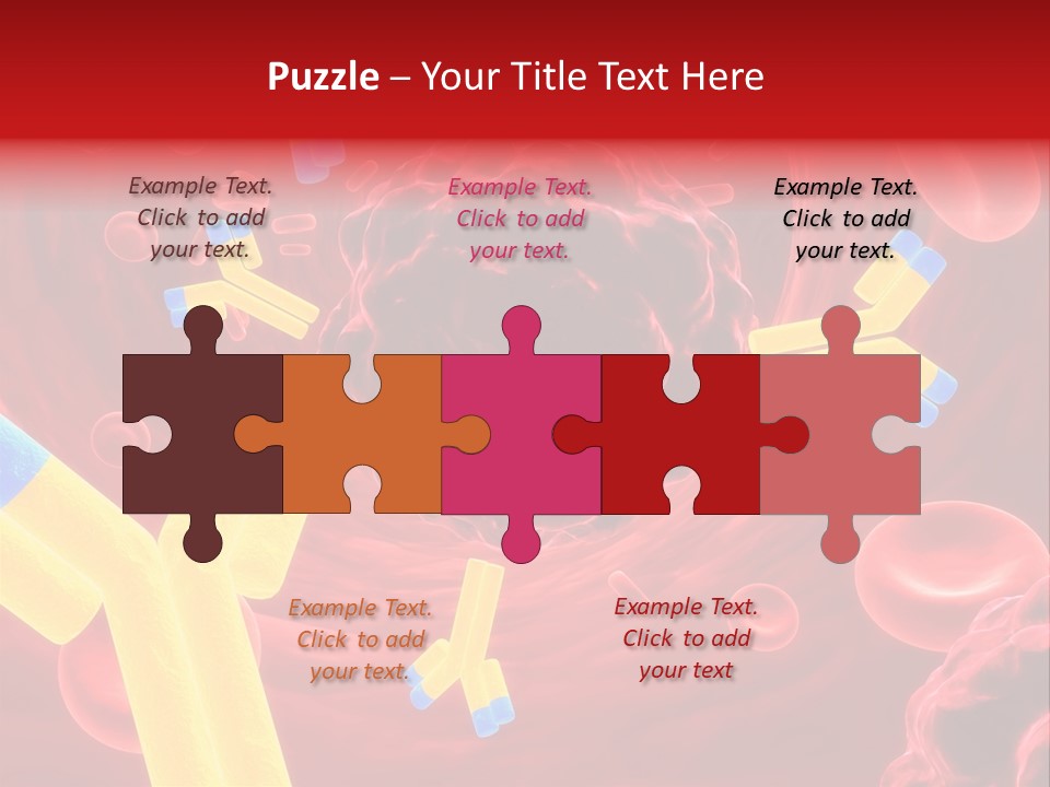 Science Virus Immune PowerPoint Template