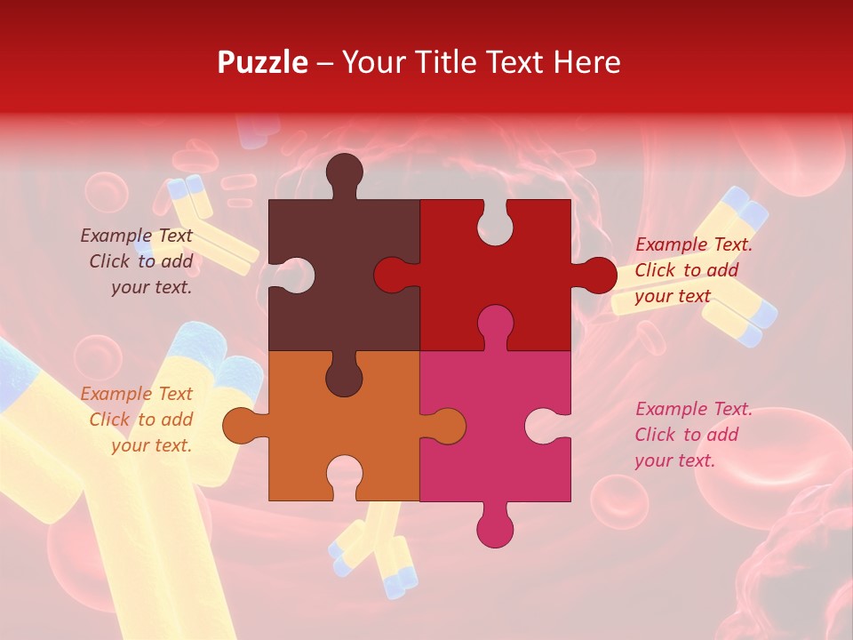 Science Virus Immune PowerPoint Template