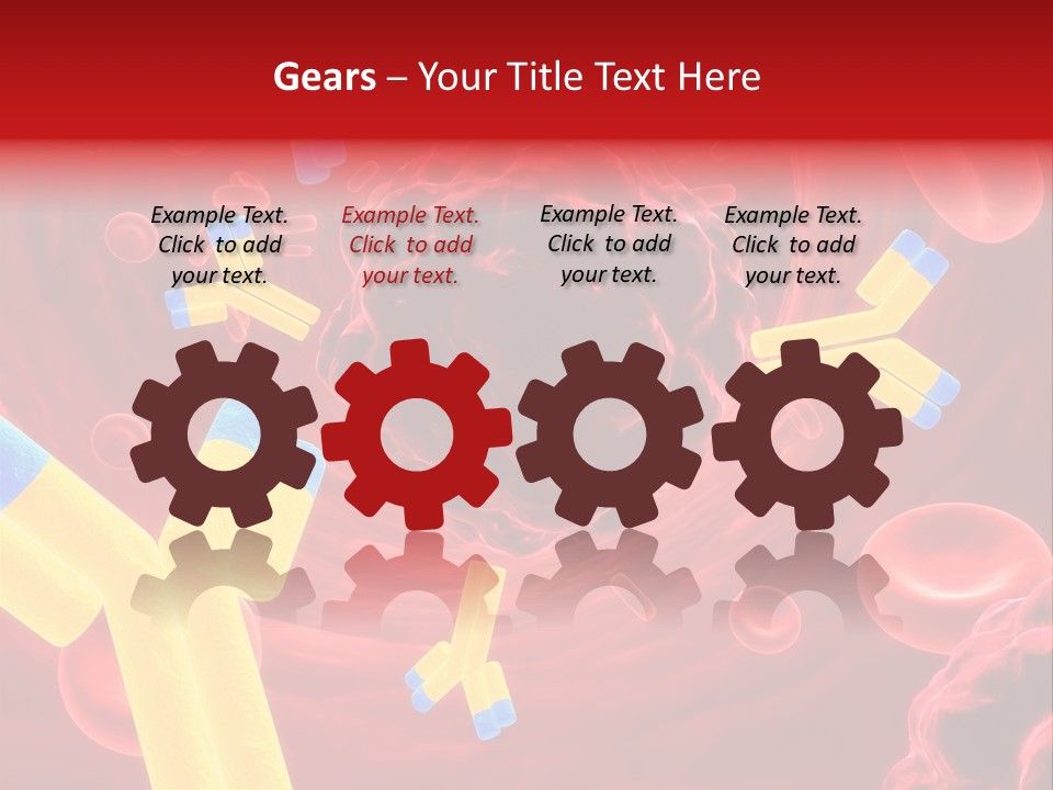 Science Virus Immune PowerPoint Template