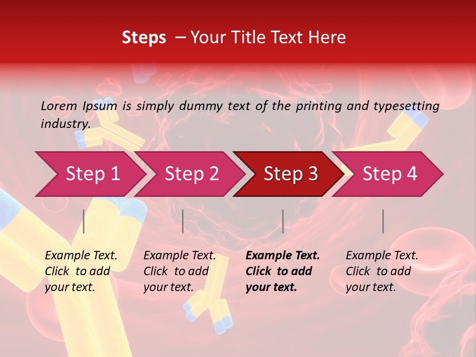 Science Virus Immune PowerPoint Template