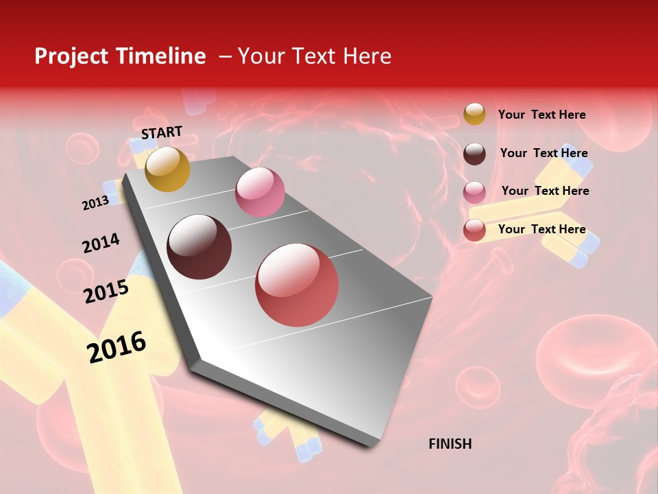 Science Virus Immune PowerPoint Template