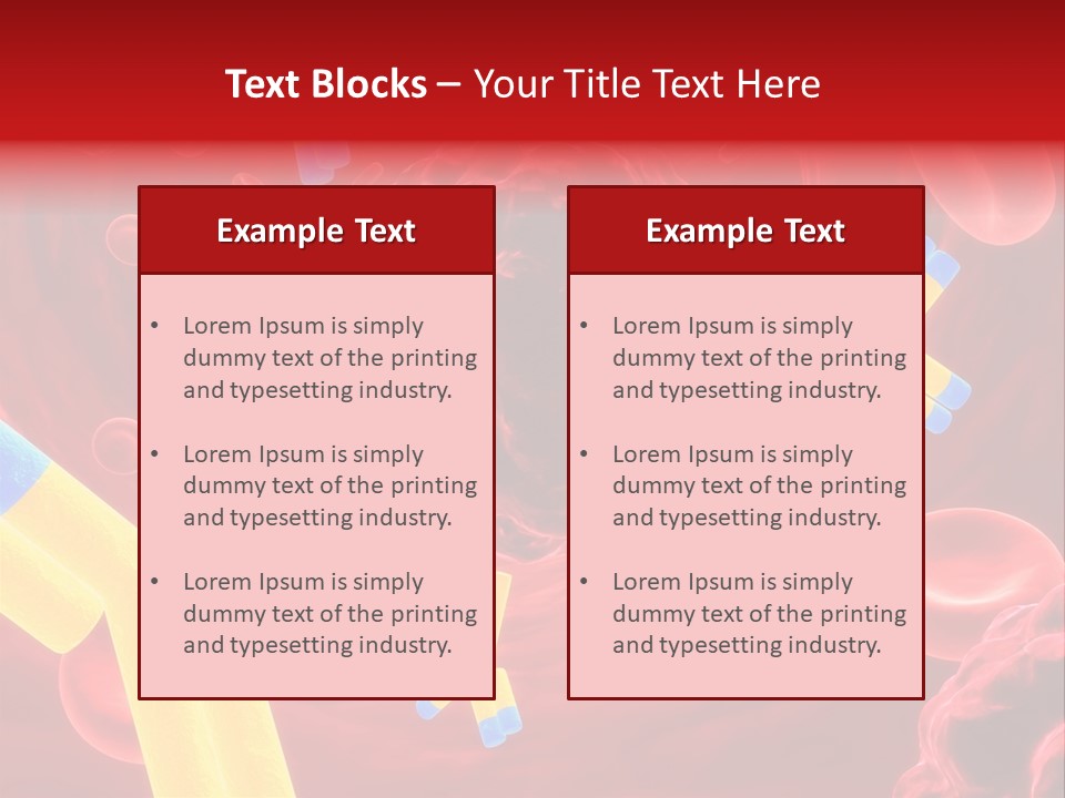 Science Virus Immune PowerPoint Template