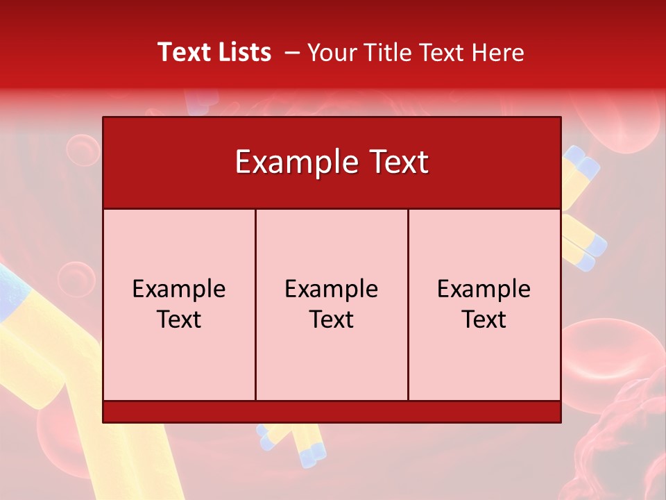 Science Virus Immune PowerPoint Template