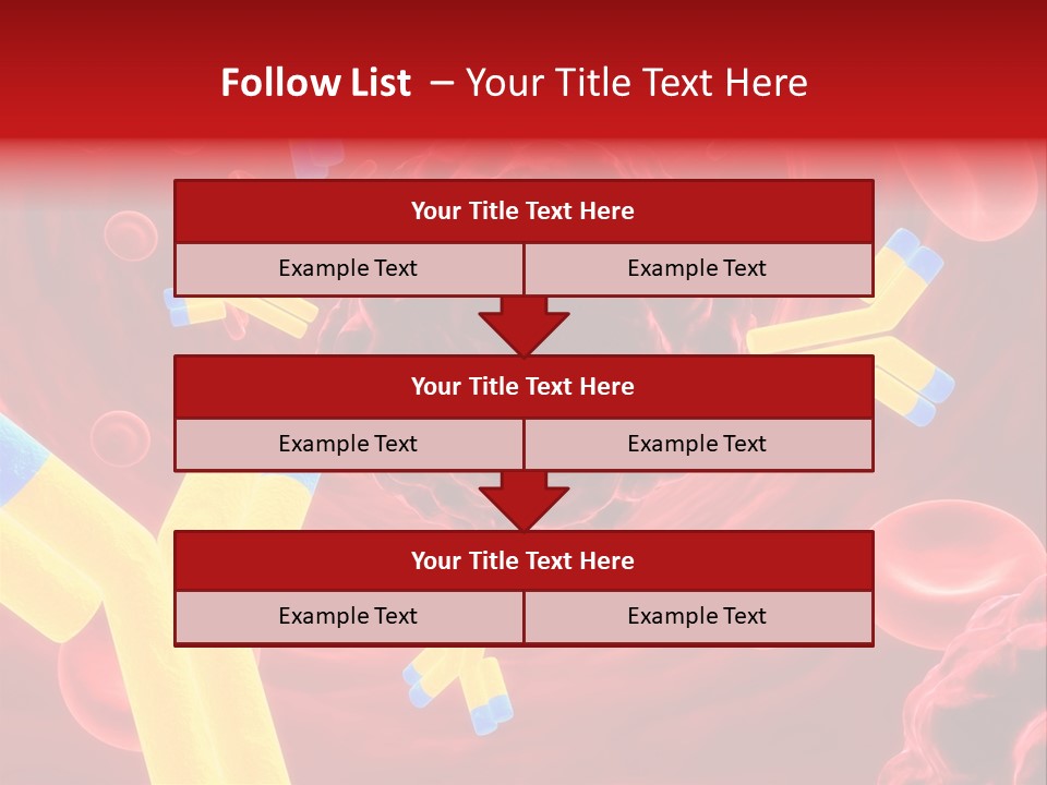 Science Virus Immune PowerPoint Template