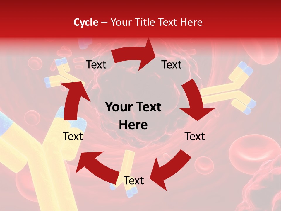 Science Virus Immune PowerPoint Template