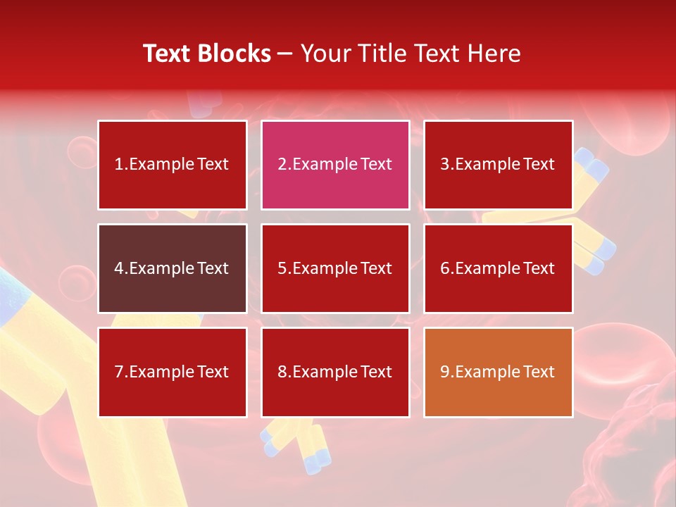 Science Virus Immune PowerPoint Template
