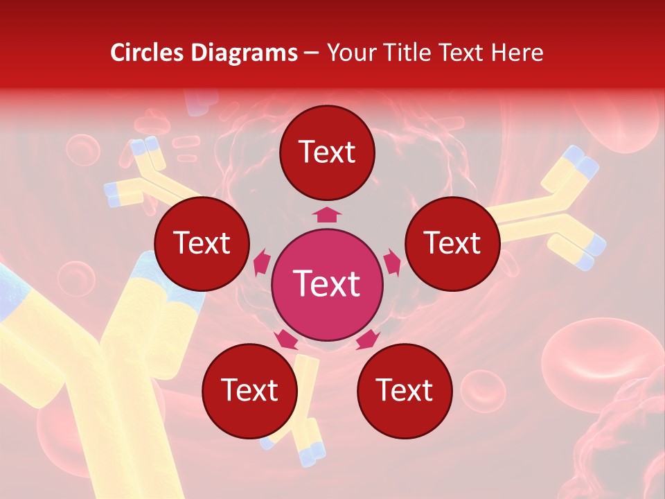 Science Virus Immune PowerPoint Template