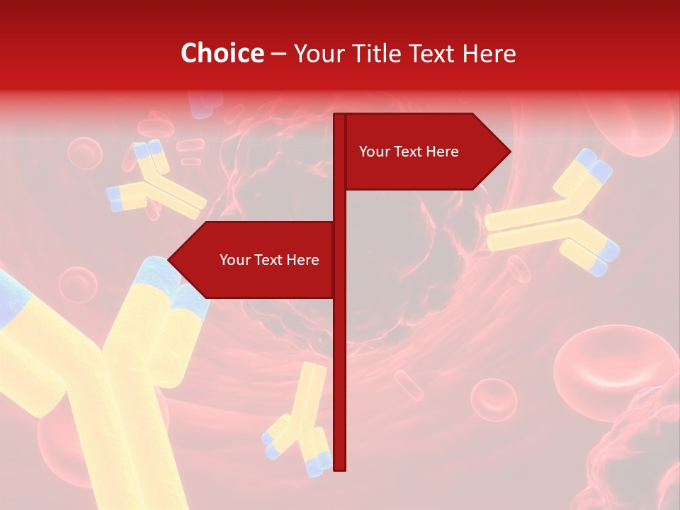Science Virus Immune PowerPoint Template