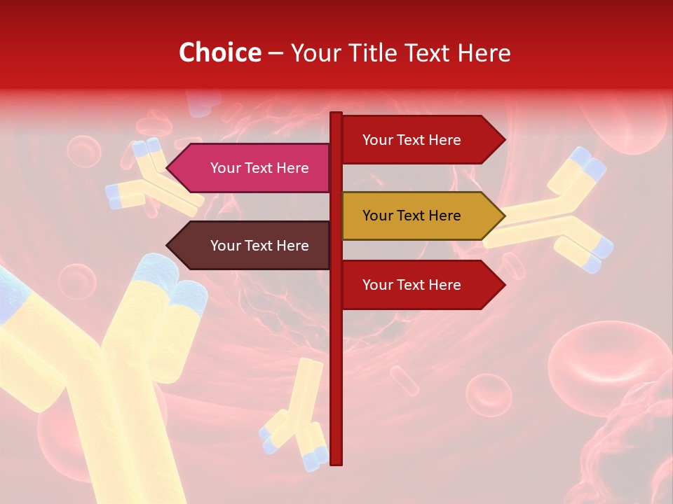 Science Virus Immune PowerPoint Template