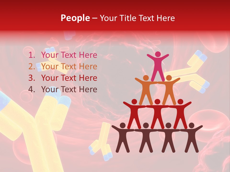 Science Virus Immune PowerPoint Template