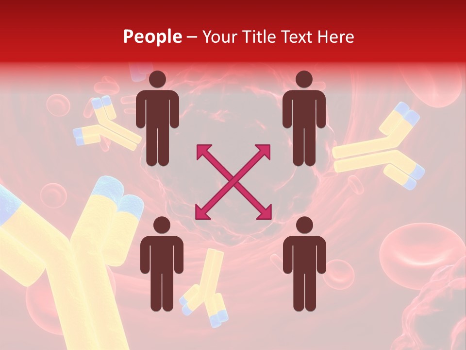 Science Virus Immune PowerPoint Template