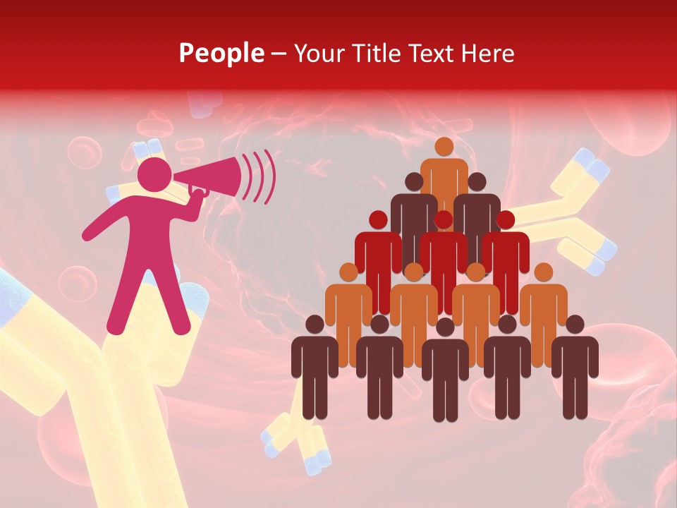 Science Virus Immune PowerPoint Template