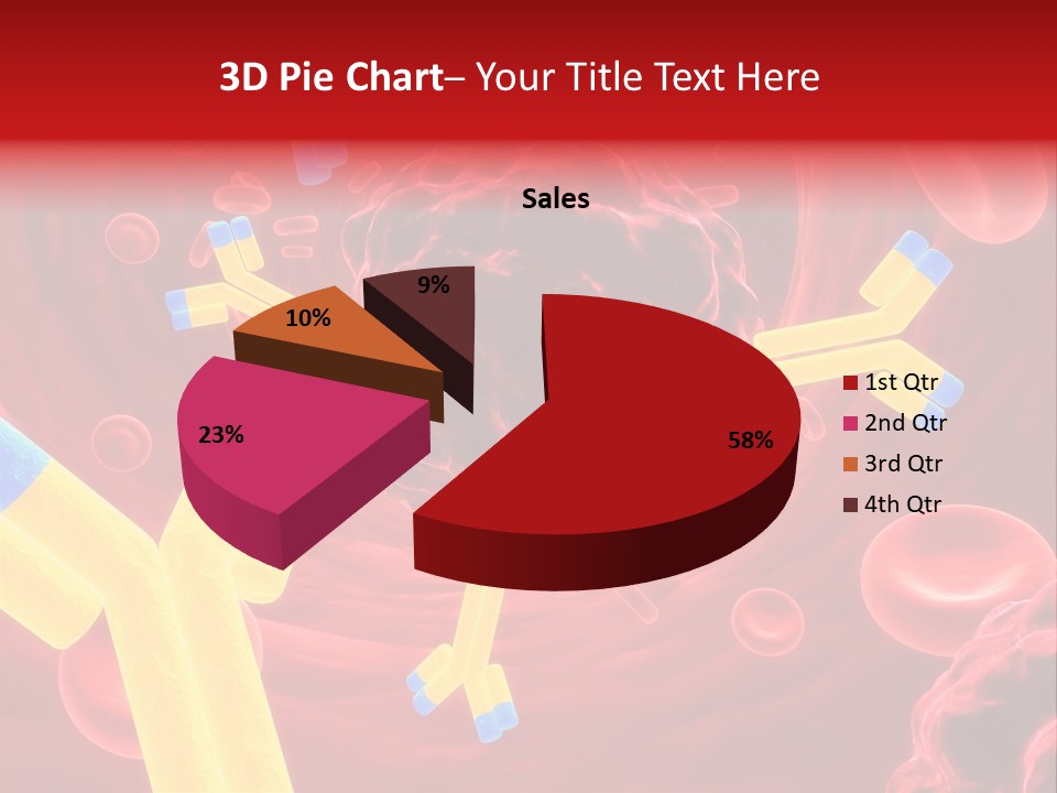 Science Virus Immune PowerPoint Template