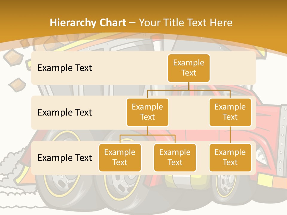 Red Rocks Haul PowerPoint Template