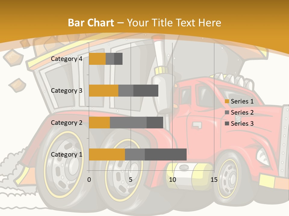 Red Rocks Haul PowerPoint Template