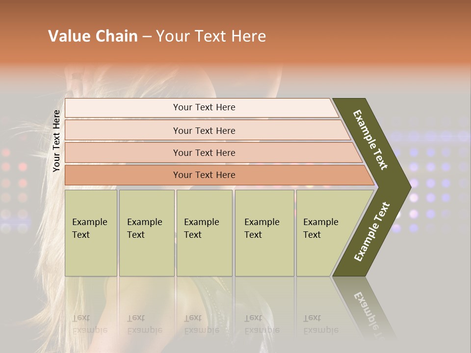 Pretty Party Female PowerPoint Template