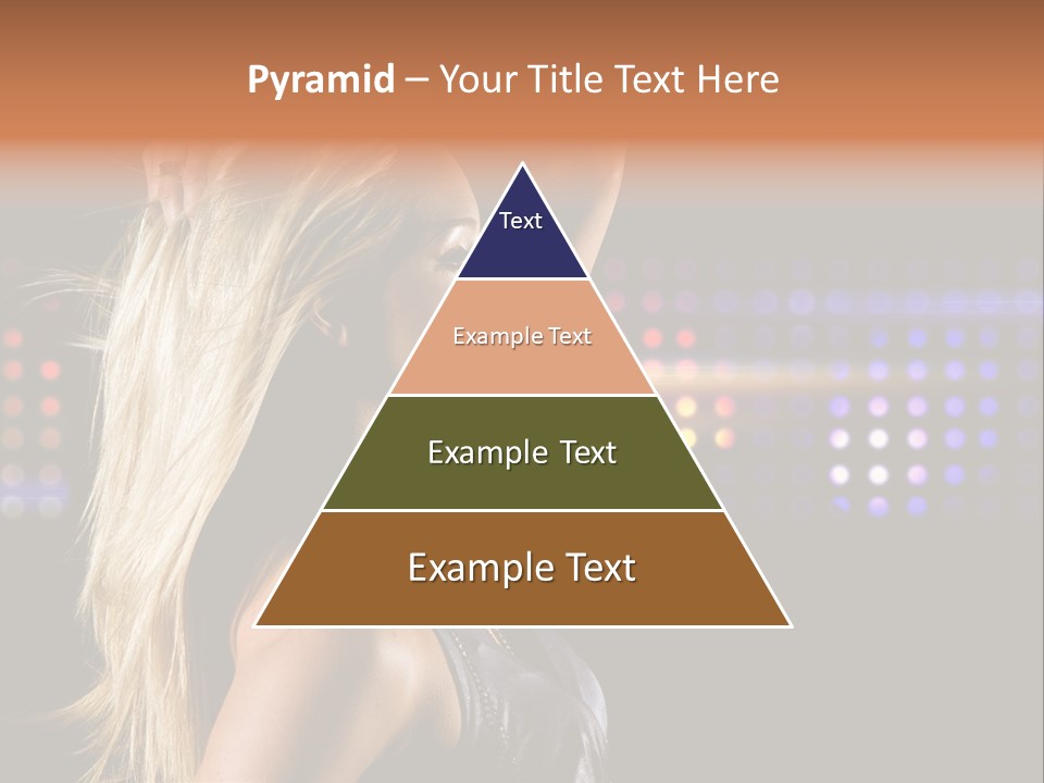 Pretty Party Female PowerPoint Template