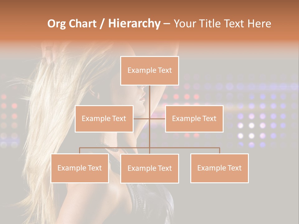 Pretty Party Female PowerPoint Template